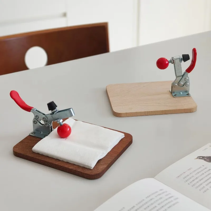 Paper Towel Rack Creative Western Restaurant Paper Towel Press Square Hotel Commercial Paper Towel Box Desktop Decoration
