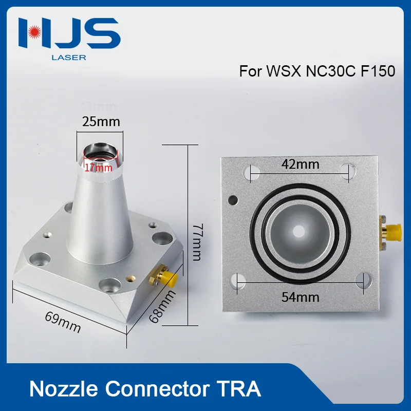 WSX NC30C F150 Laser Nozzle Connector TRA Ceramic Hold Parts For WSX Fiber Metal Cutting Machine