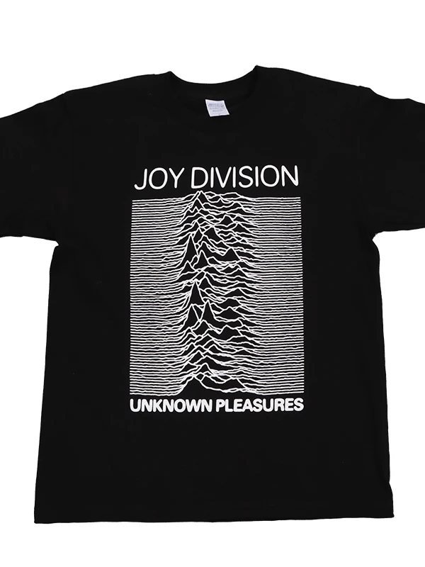 JoyDivision Band American Retro New Order Rock Heavyweight Short Sleeve T-Shirt Cotton Pure Youth Popular Casual Style round ...