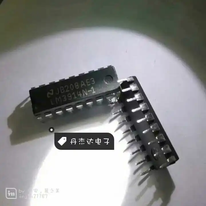 

30pcs original new 30pcs original new LM3914N-1 LM3914 DIP-18 LED bar graph display driver