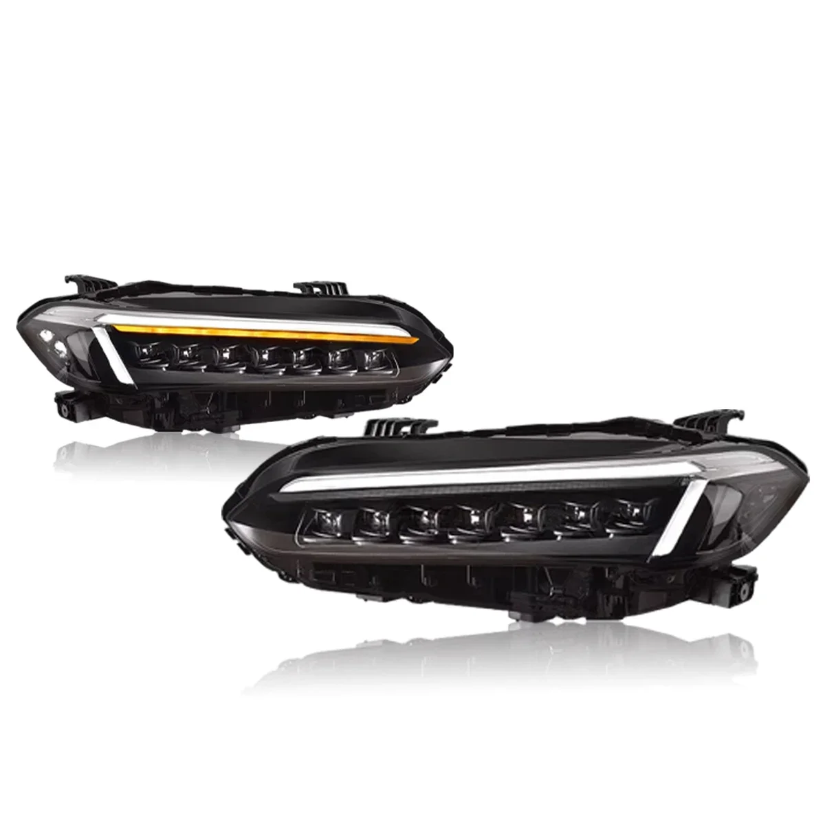 

Стайлинг автомобиля для Honda CIvic фара 11th 2022-2023 светодиодный объектив проектора фара указатель поворота DRL запуск динамический