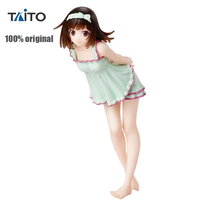 

In Stock Original TAITO Chemical Language Sengoku Nadeko Figure 17Cm Pvc Anime Figurine Model Collection Toys for Girl Gift