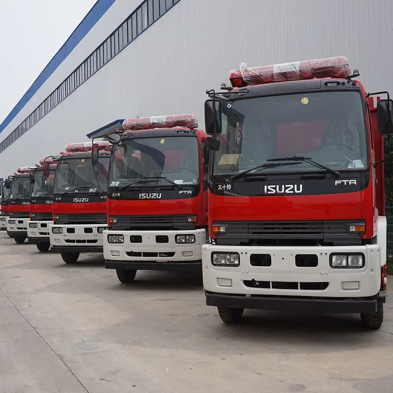 

Japanese FTR 4x2 8000L Emergency Rescue Fire Fighting Truck Water Foam Tank Fire Truck Airport Crash Fire Vehicle Manufacturer