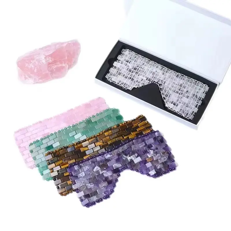 

Натуральная нефритовая маска для глаз Нефритовый массажер Кристалл Холодная терапия Маска для сна Массаж глаз Удаление морщин Инструменты для ухода за кожей