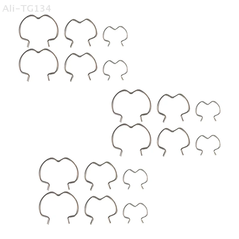 

18x зажимы для магистрали радиатора трансмиссионного масла 800-801, быстрый разъем, прочные запасные части, зажимное устройство 3 размера для ремонта автомобилей