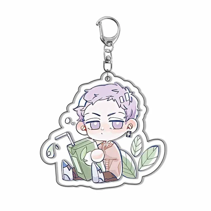 Anime Figure Tokyo Revengers Acrylic Keychain Haitani Original Manjiro Baji Keisuke Draken Cosplay Cute Keyring Fans Gifts New