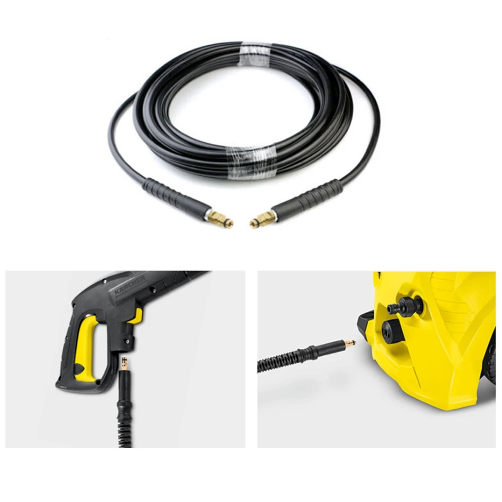 BOFF- Porte del tubo di lavaggio dell'auto per la pulizia dell'acqua della lavatrice, tubo di pulizia dell'acqua per idropulitrice ad alta pressione per Karcher K2 K3 K4 K5 K Series 6M