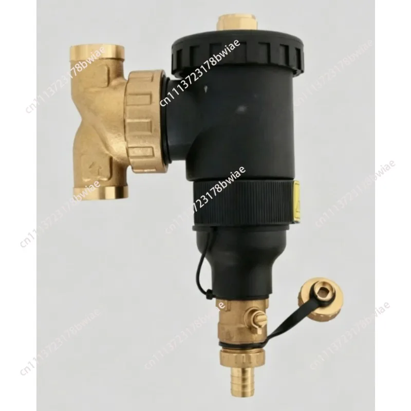 Floor heating pre-filter descaler, universal filter device for wall-hung boilers, pipe protection filter accessories