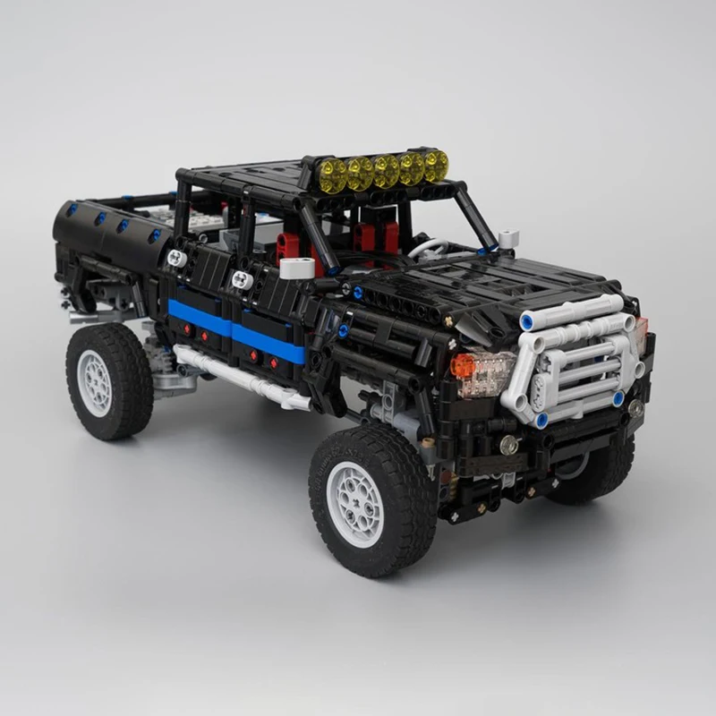 

MOC Dual-Driveshaft Pickup 1659pcs Building Blocks, Kids Toys, Technical Van, MOC Car Model, technology Blocks