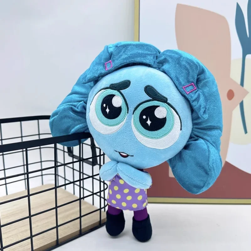 ตุ๊กตาผ้าพลัฌดิสนีย์ อินไซด์เอาท์ 2 ตัวละครความวิตกกังวล ความอึดอัด ความเบื่อหน่าย ความอิจฉา บิงบอง ของเล่นเด็ก ของขวัญวันเกิด ทำจากใยสังเคราะห์ PP Cotton