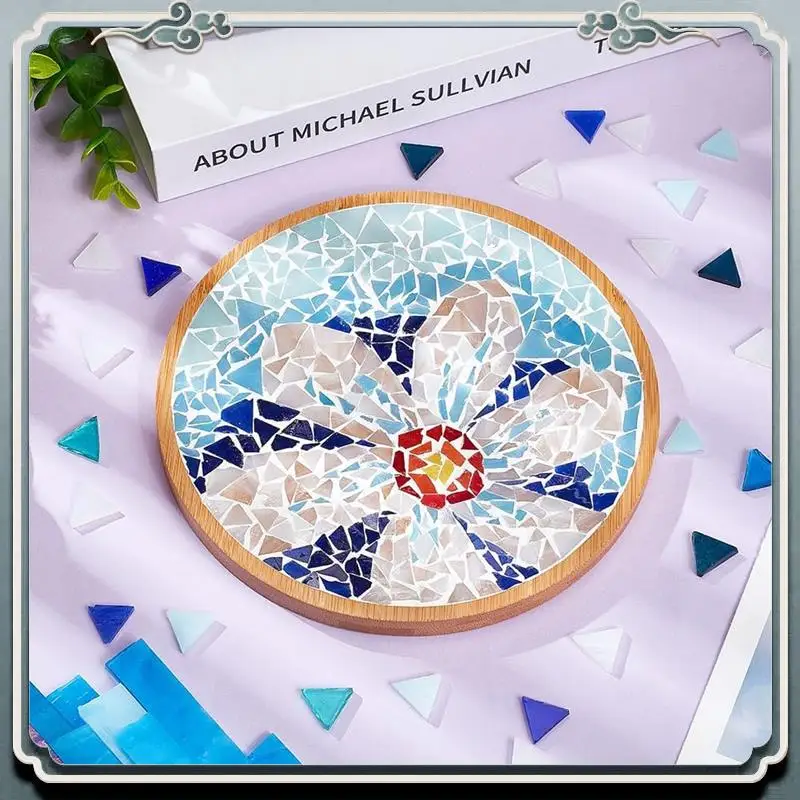 

Durable DIY Mosaic Craft Kit For Adult Beginners, Suitable For Handmade Mosaic Coasters Home Decor Christmas Gifts