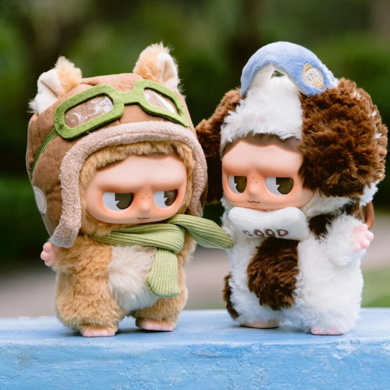 Monboo Forest Town Series Komfort Plüschpuppe Mädchen Geschenk Puppe Tischdekoration Sammlerfigur Niedliches Spielzeug Geschenk Mystery Box