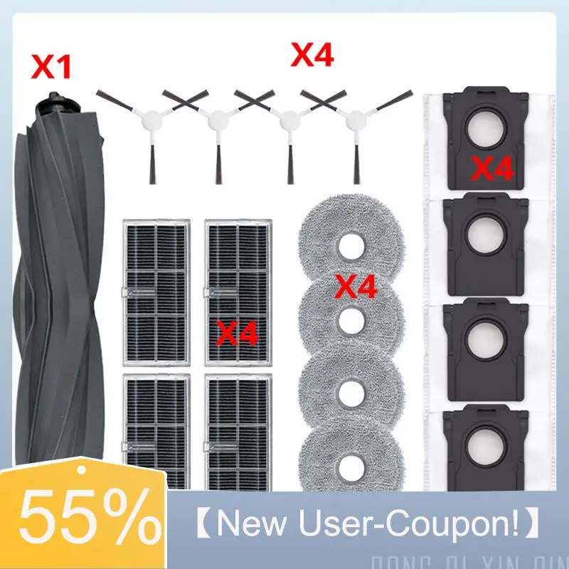 

A60T новые запасные части для подметальных машин, боковые щетки барабана, фильтры HEPA, запасные части для пылесосов