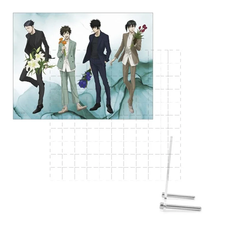 

Game Kagari Shuusei Ginoza Nobuchika Acrylic Stand Doll Anime Figure Model Plate Cosplay Toy for Gift