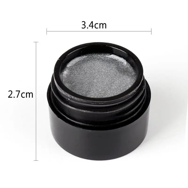 Wire Drawing Gel Nail Polish Black White Spider Web Gel Nail Art Design Painting Liner Glue Gel Reflective Top Coat