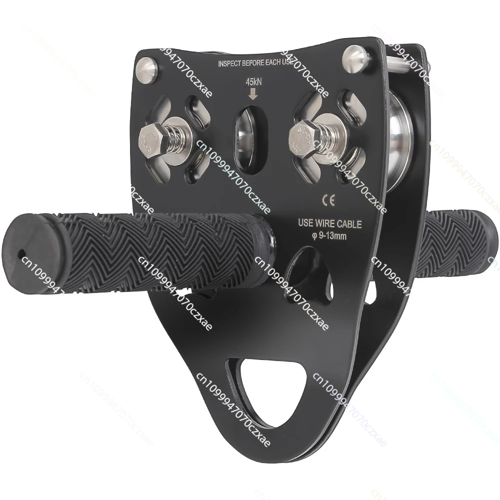 

Cable Pulley, Double Cable Pulley Block, High-altitude Hoisting and Transportation Equipment Cable Rope Bearing 45KN