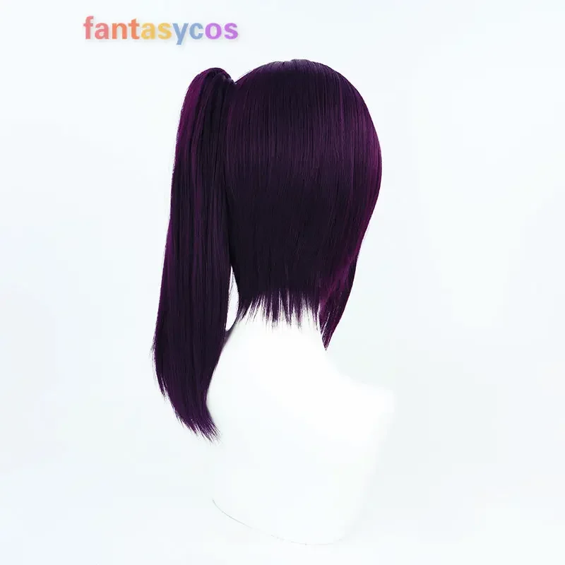 LoveLive!Sunshine!! Kazuno Sarah Cosplay Wig Ponytail Heat Resistant Hair Halloween Role Play Party Costume Wigs + Free Wig Cap