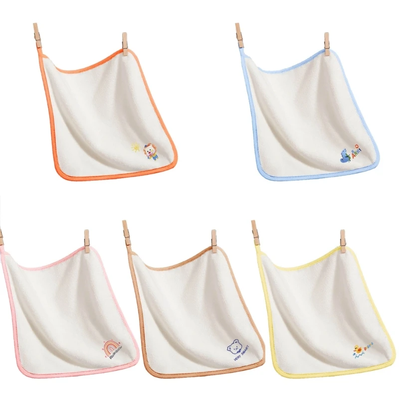 Soft Washcloth Towel Newborn Baby Infants Coral Wiping Towel Handkerchief Hand Cloth Soft Nursing Towel