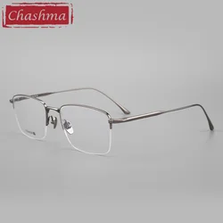 Chashma Ultra Light Pure Titanium Men Prescription Glasses Gentlemen Optical Eyewear Spectacles Super Quality Eyeglass