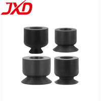 JXD Vacuum Sucker ZP2-B02/04/06/08/10/15/35MUGS/MUN Black Anti-static Mini Pneumatic Vacuum Suction Cup