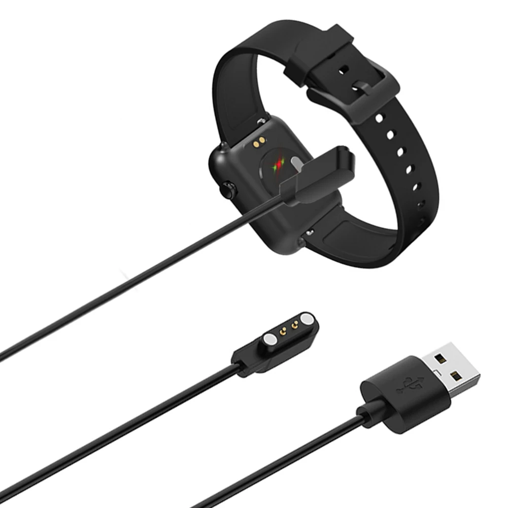Magnetic USB Charging Cable Charger Adapter Power Cord 2-Pin Smart Watch Charger Cable Charging Cord for CMF Watch Pro 2/Pro 1