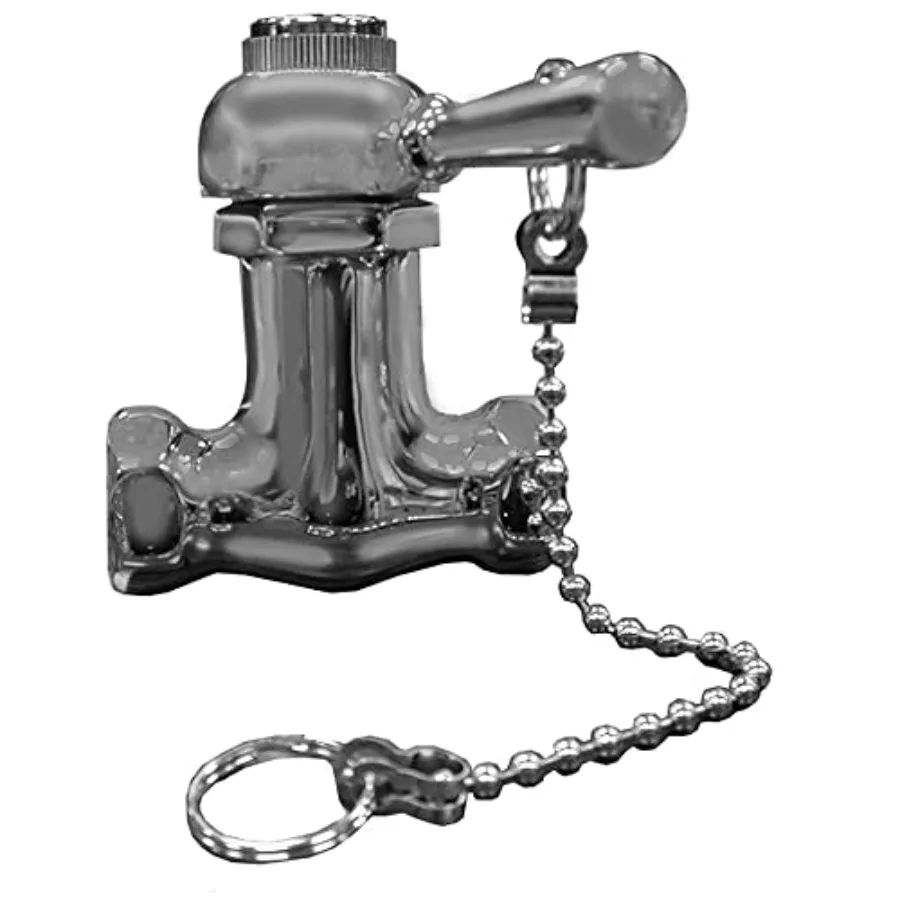 

S05100 Self-Closing Shower Valve with 7" Pull Chain Chrome Plated