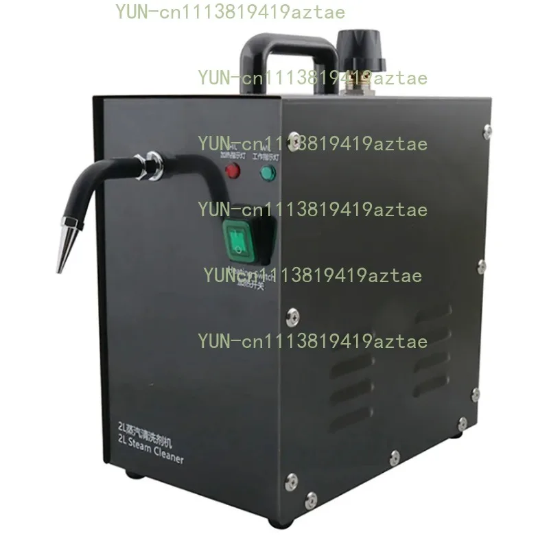 Black 1300W Jewelry Steam Cleaner 2L High-Pressure Steamer Cleaning Machine for Metel Goldworking Processing Cleaner