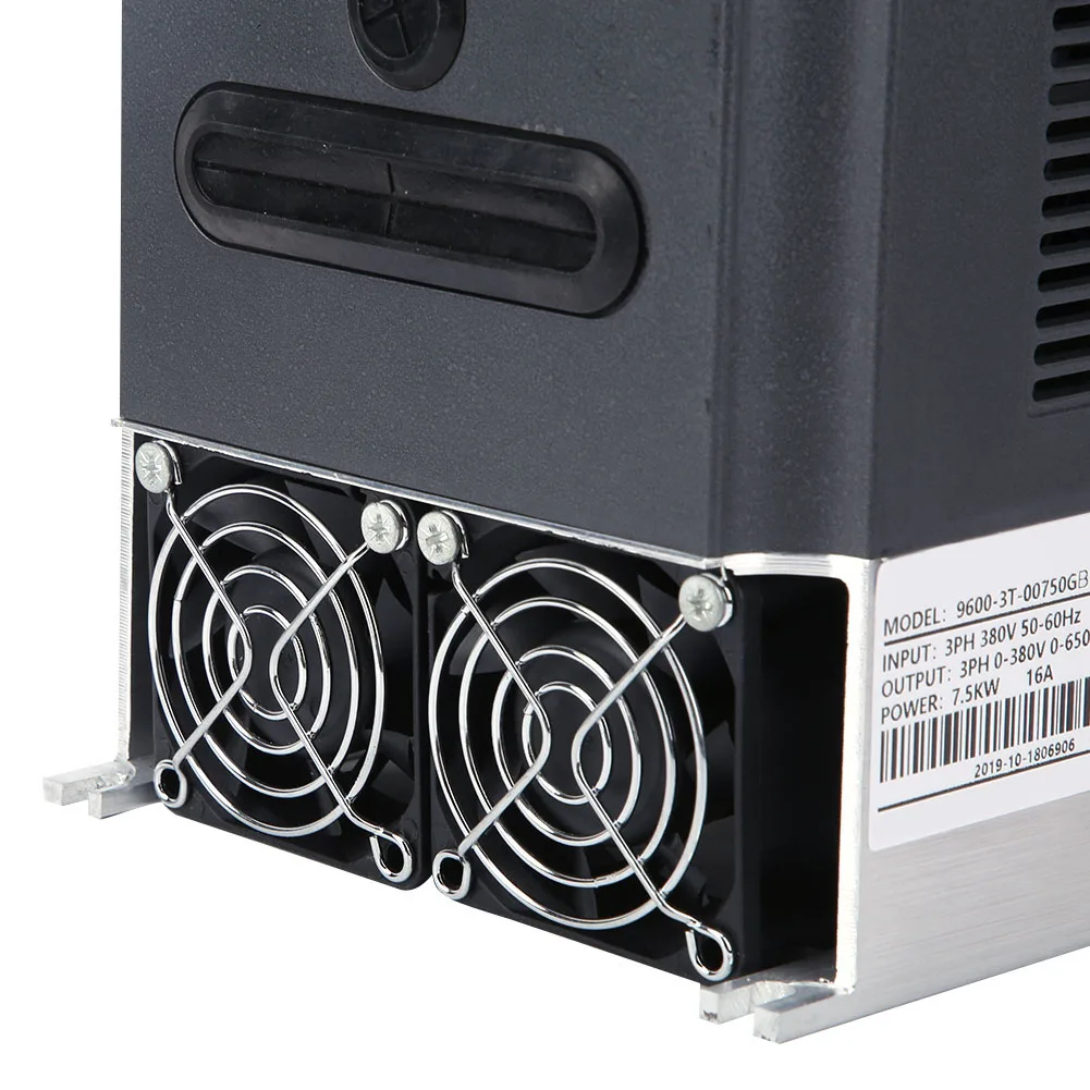 モーター制御ベクトル周波数変換器速度制御コントローラー調速機三相7.5KW 380V 9600-3T-00750G周波数変換器