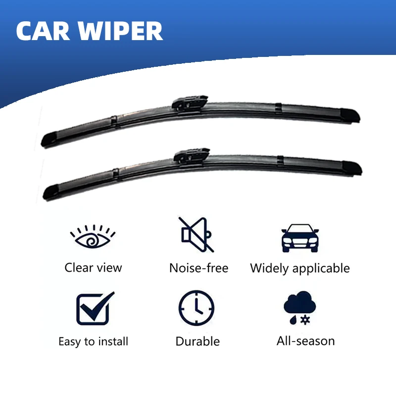 LHD Front Rear Windshield Wiper Blades For BMW X2 F39 2017 - 2023 M Sport 3PC Windscreen Accessories  xDrive25e sDrive18i M35i