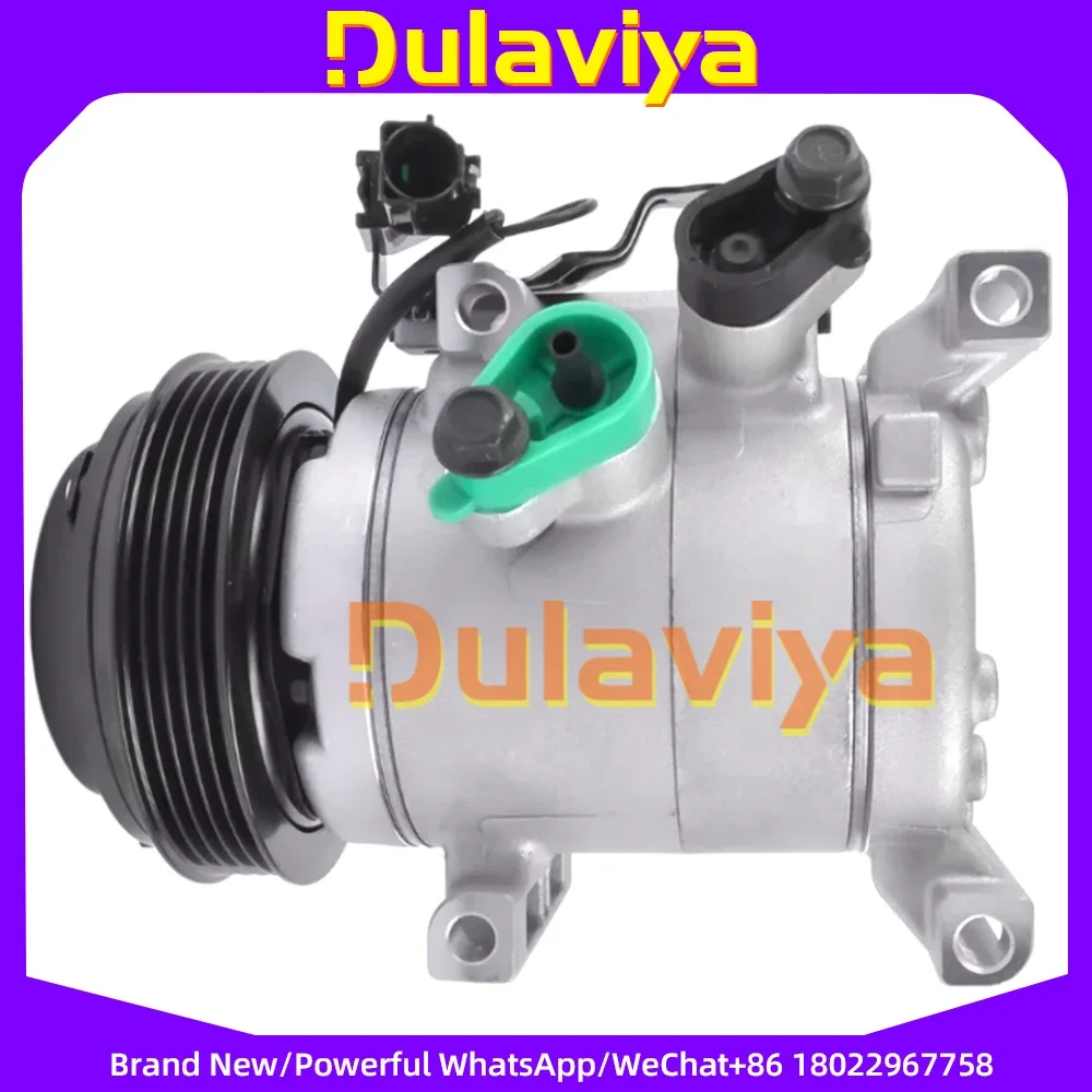 Auto AC Compressor For Hyundai I10 2014 2015 2016 2017 9520076KA0 9520076KA1 97701B4000 F500 9ADCA 02 F500 QADAA 03 97701B9000