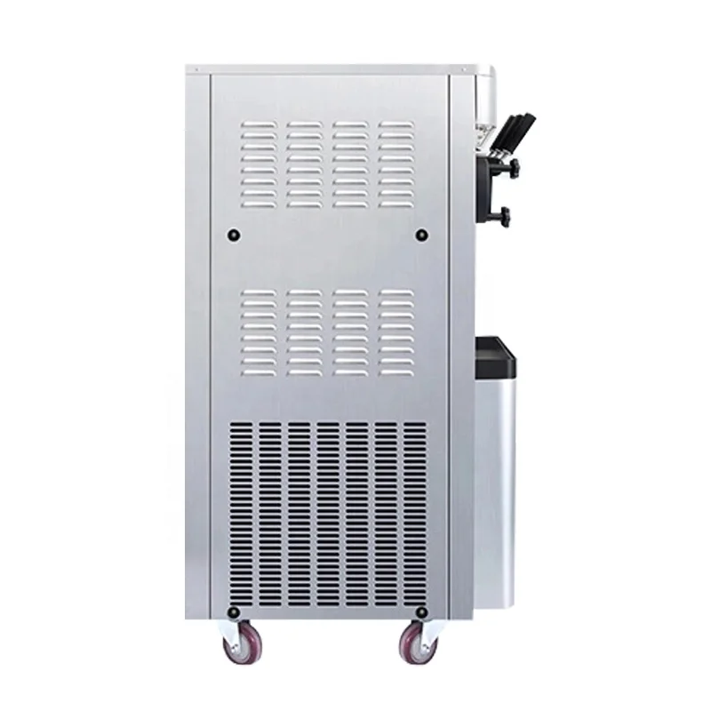 Kitchen Equipment Manufacturers Commercial 220V Automatic Soft Serve Ice Cream Maker New Home Use Yogurt Milk Chocolate Three Fl