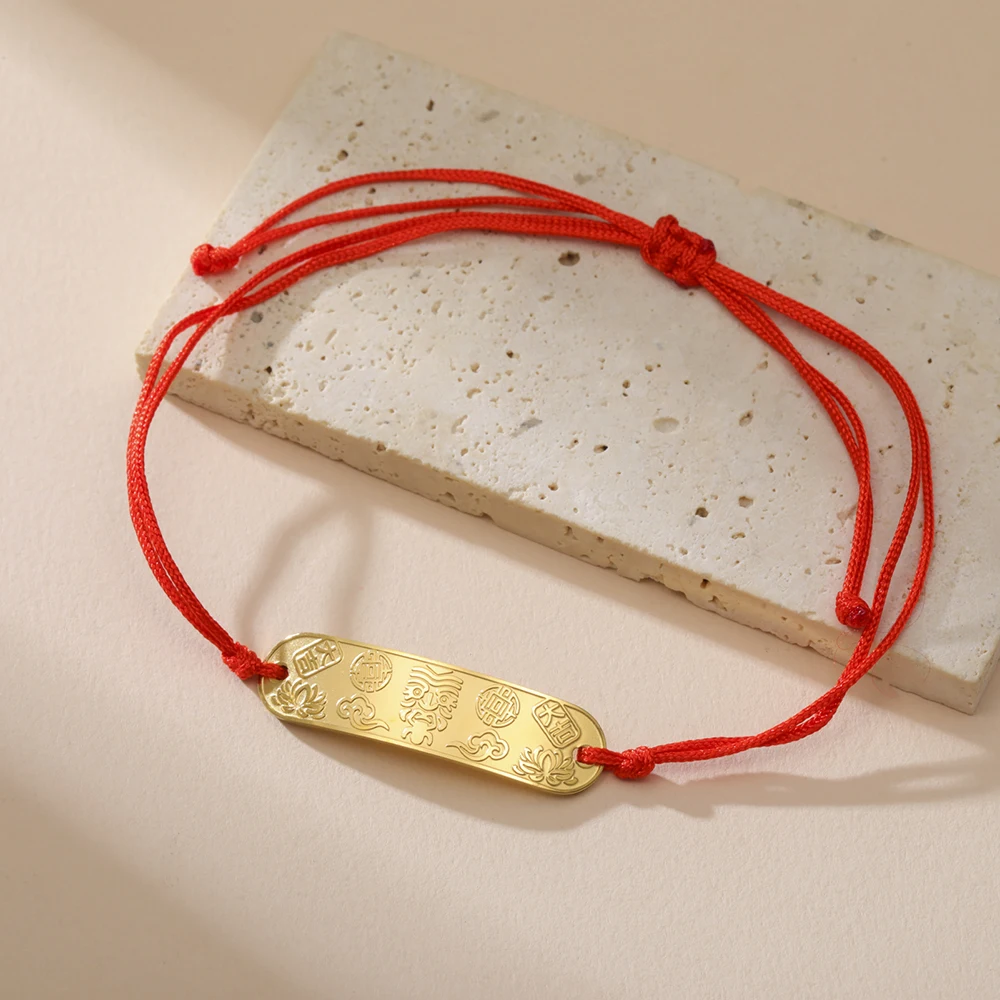 داوابارا زاكيم سوار القبلية التبتية البوذية آلهة الثروة والحماية سوار الفولاذ المقاوم للصدأ المجوهرات الدينية #5