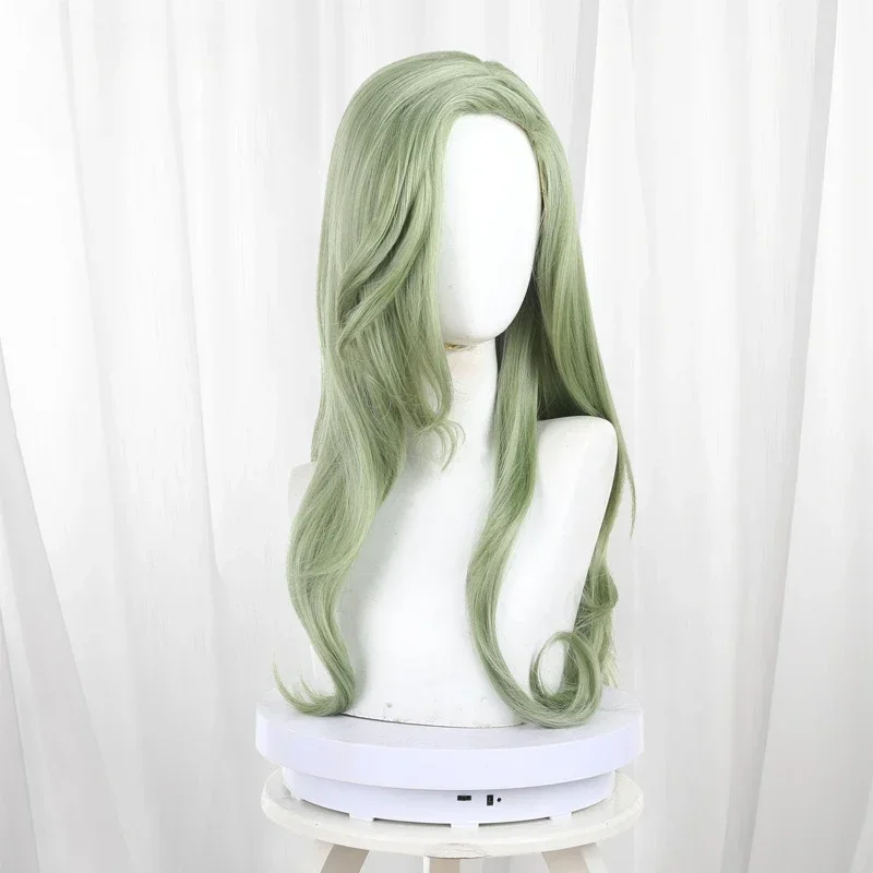 qwerrtyuio. 123456   Парик для косплея на молнии, синтетическое волокно, длинный парик Naraka Bladepoint Wigsasdffghjk 987764