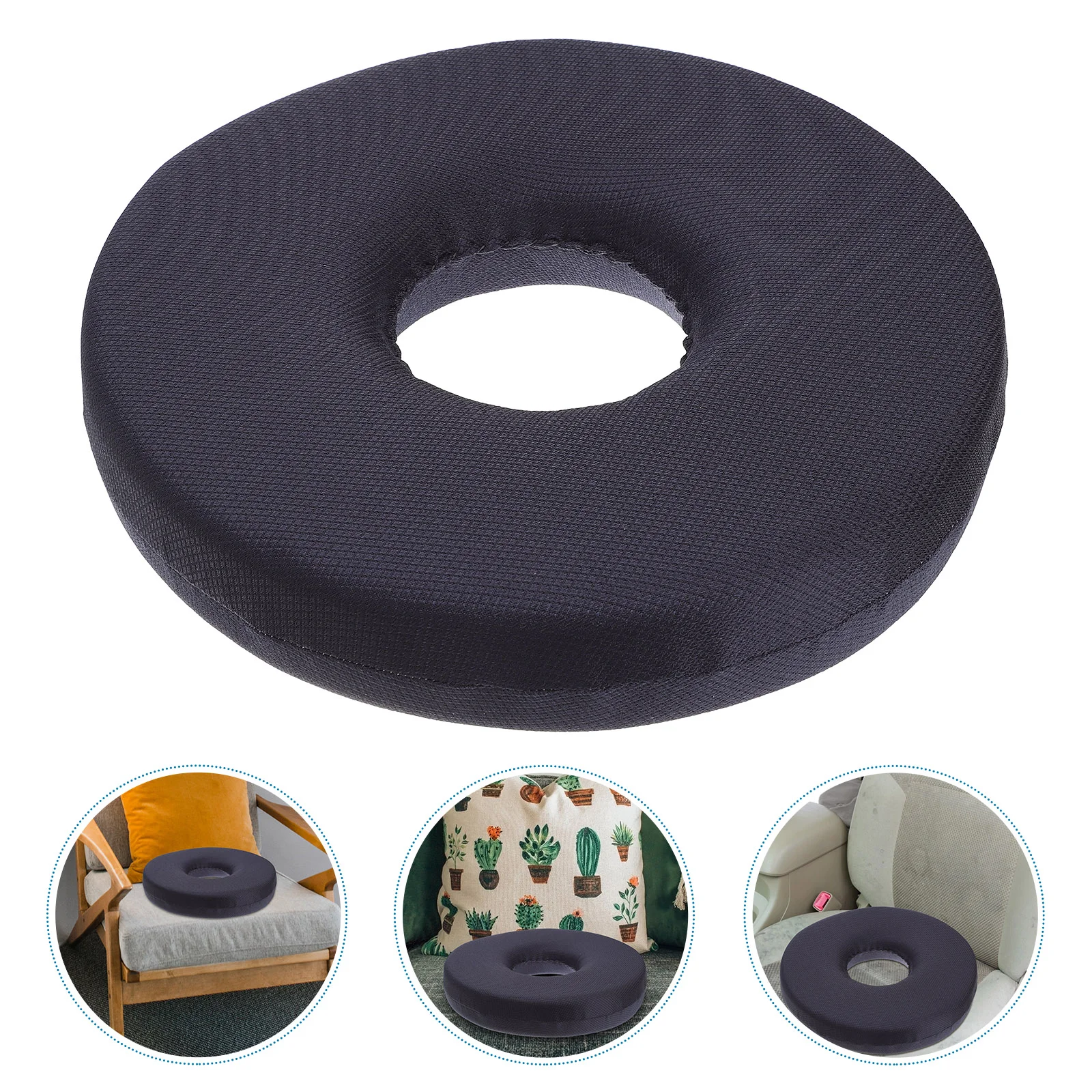 Sponge Anti-decubitus Ring Floor Pillows Pregnancy Seat Cushion Hemorrhoid Pain Sores Prostate Travel