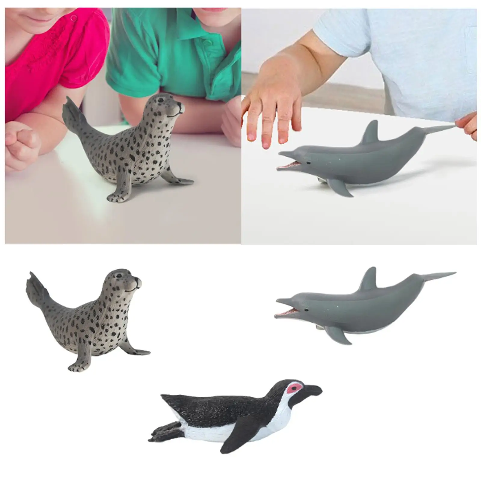 

Sea Aniaml Figures Sea Creatures Toy Collection Realistic Educational Toys Figurines for Boys Girls Kids Children Party Favor