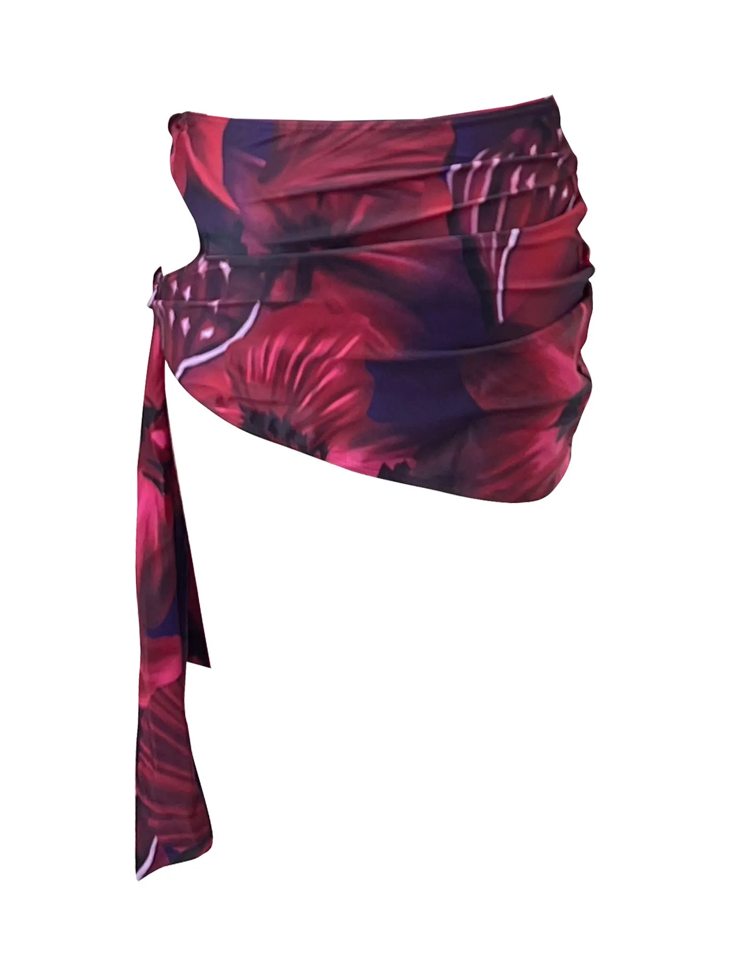 Maillot de bain une pièce imprimé rétro, ajouré, jupe, couleur unie, dos nu, Bikini, à la mode, pour la plage, nouvelle collection 2025