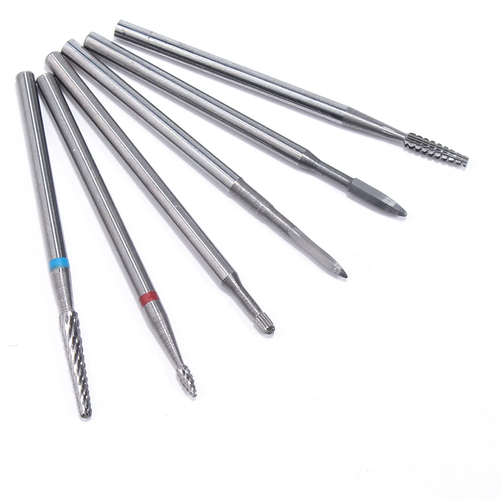 

Carbide Tungsten Cuticle Clean Nail Drill Bits For Nail Art Electric Nail Manicure Machine Milling Cutters for Pedicure Bit