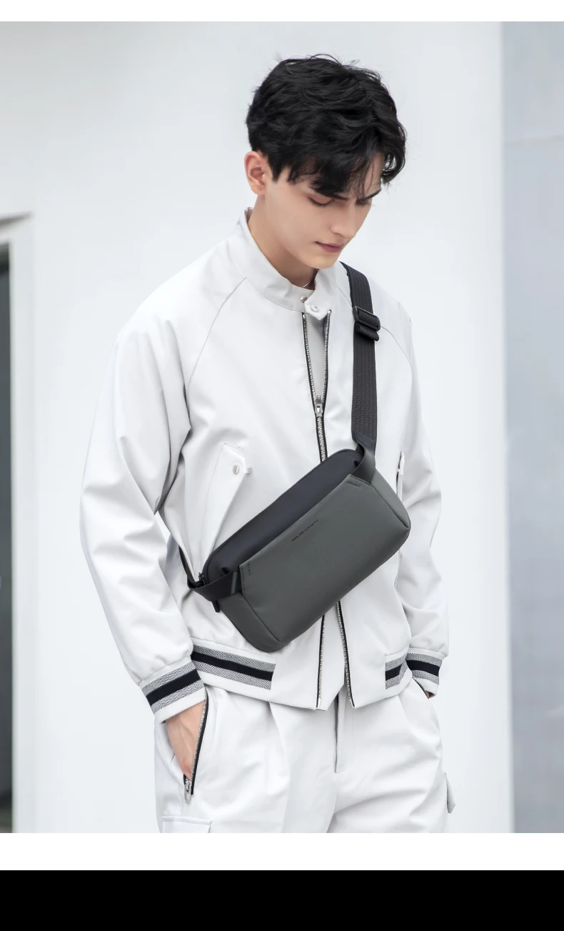 MARK RYDEN Umhängetasche Wasserfeste Crossbody-Tasche für Handy, Powerbank & Tech-Gadgets – Detail 6