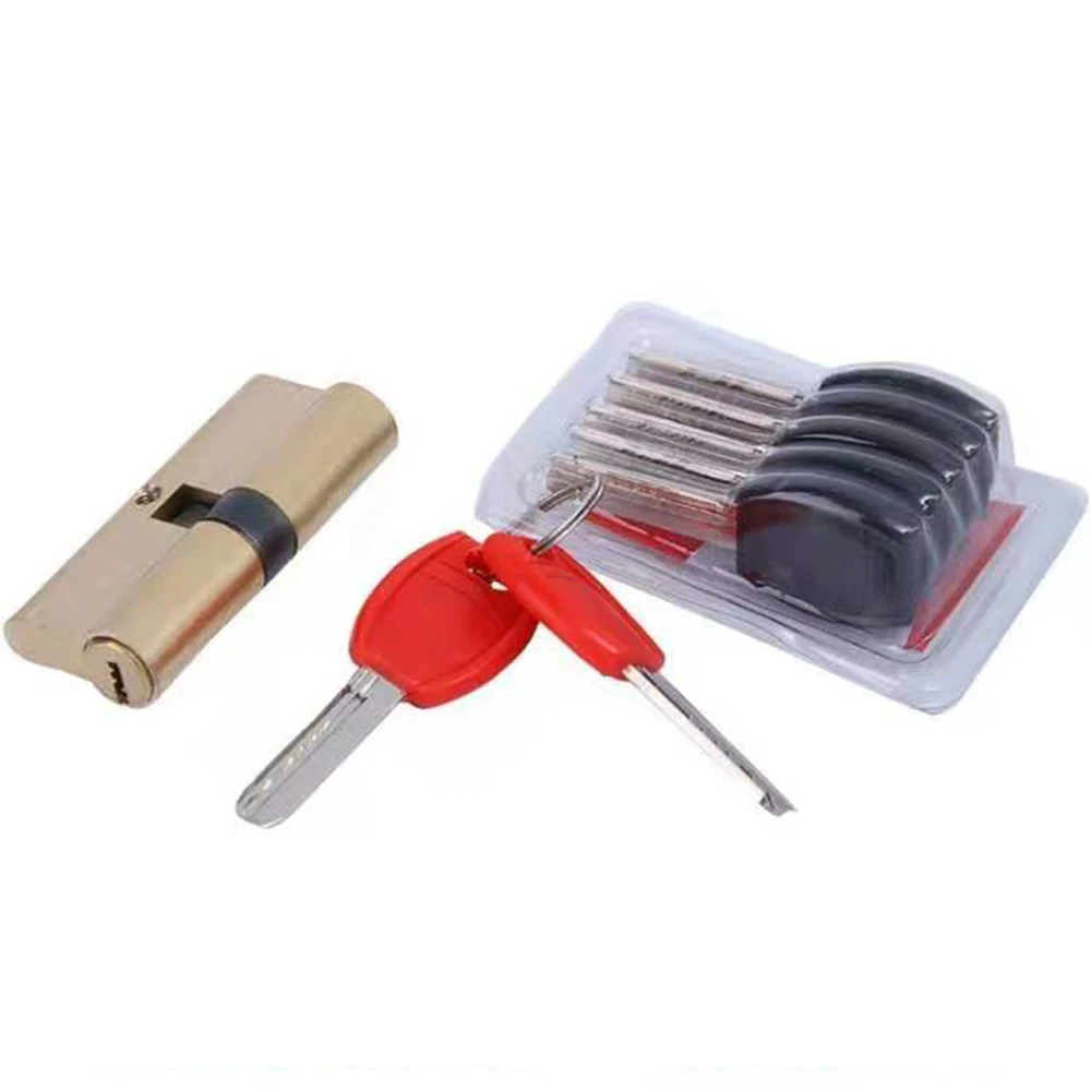 ADEA door lock cylinder extended 65 70 80 90mm full-size offset lock cylinder anti-theft entrance lock, door lock cylinder