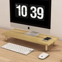 Desktop Stand for Computer Monitor and Laptop with Storage Space Ideal for Home Office