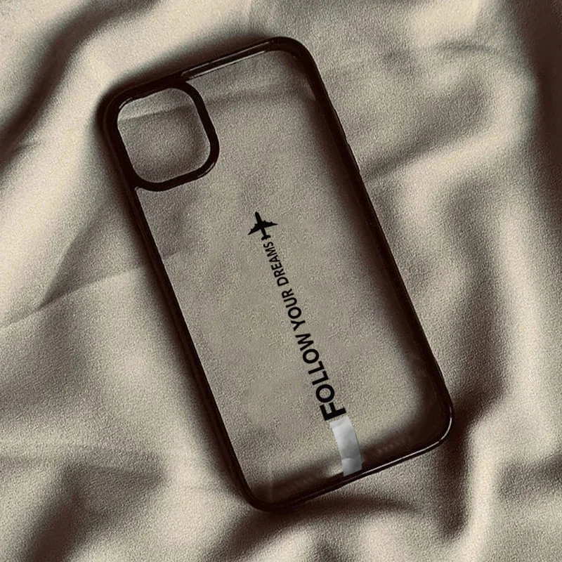 Travel-nspired Airplane Route Desian Phone Case For iPhone 16 15 14 13 12 11 Pro Max XR X XS Max 7 8 16 Plus SE2 Clear Cover image 6