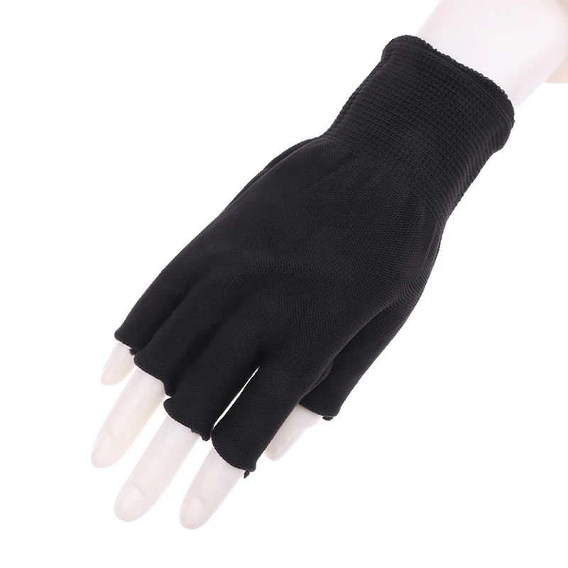 2pcs Anti Uv Rays Protect Gloves Nail Gloves Led Lamp Nail Uv Protection Radiation Proof Glove Manicure Nail Art Tools