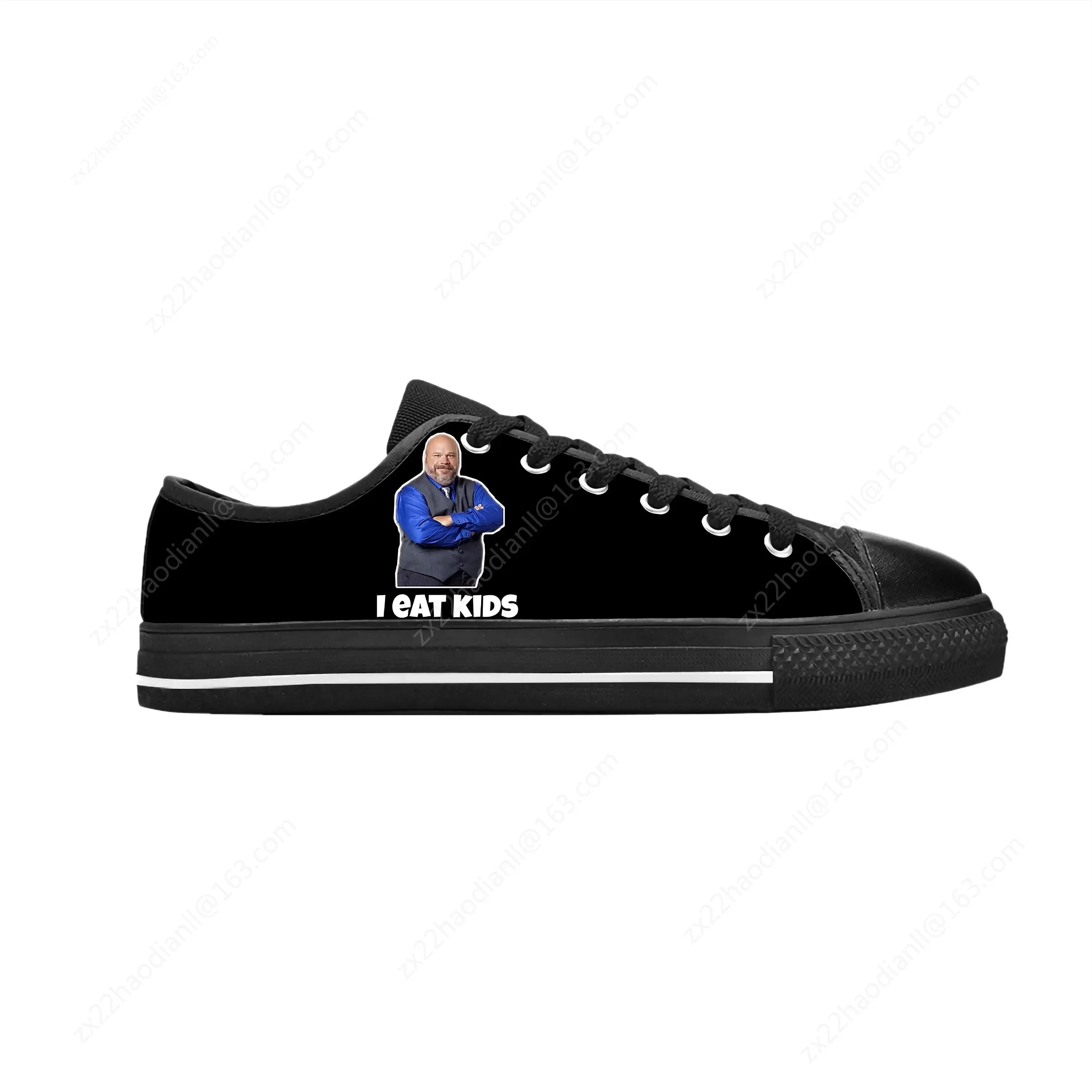 Hot Bertram I Eats Kids Anime Cartoon Manga Comic Casual Cloth Shoes High Top Comfortable Breathable 3D Print Men Women Sneakers