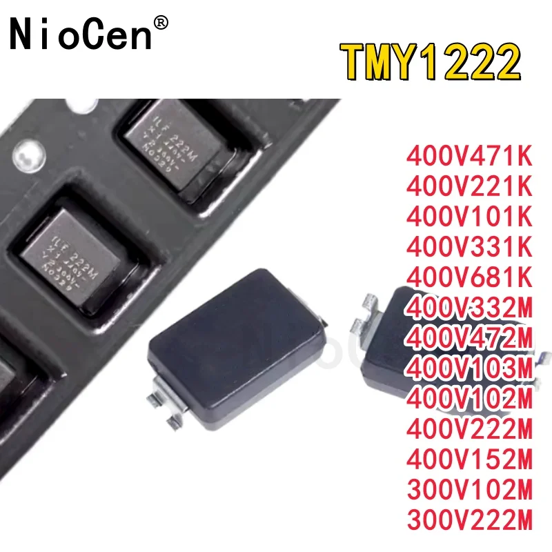 

（5PCS） SMD chip Y safety capacitor TMY1222 400V222/101/102/221/331/471/152 300V