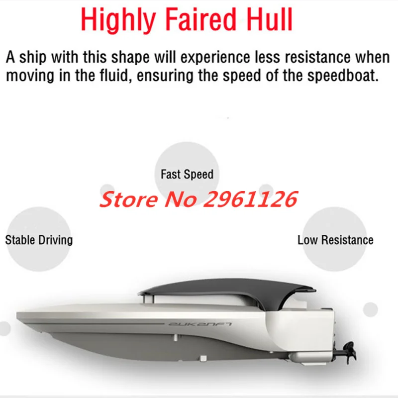 Mini Portable Waterproof Protection Remote Control Sports Boat Model 2.4G Dual Motor Cool Lighting Electric RC Speedboat boat