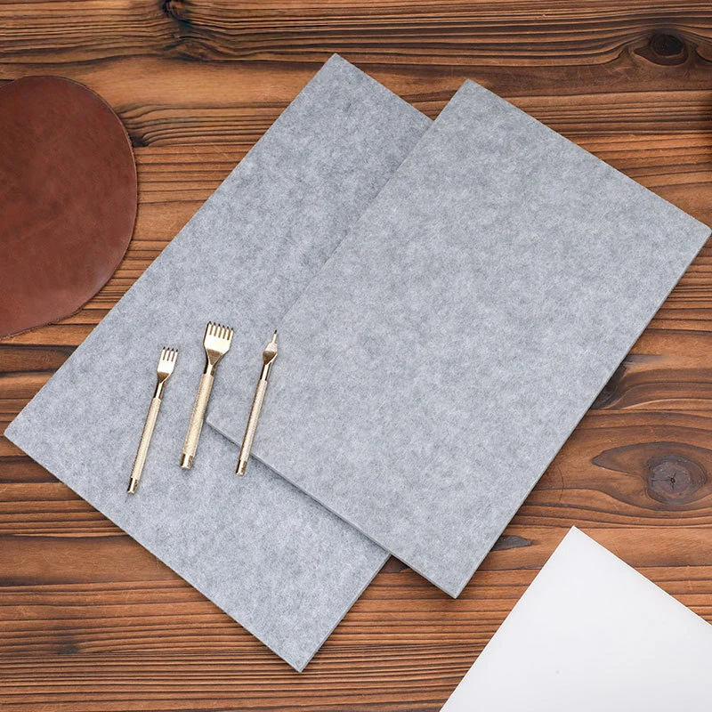 

Wool Ironing Mat-Pad Wool Pressing Pad Great for Traveling and Quilting Holds Heat Thick Travel Portable Ironing Board Pad