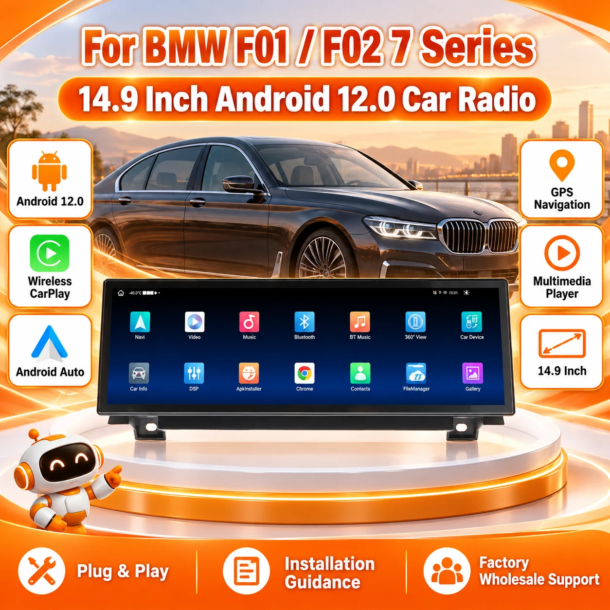 CarPlay GPS Navigation 14.9