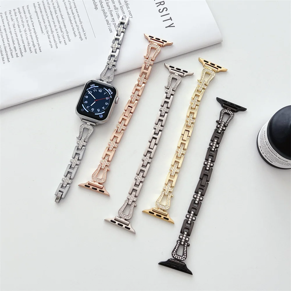

Ремешок сменный металлический для Apple Watch Band 49 мм 45 мм 44 мм 41 мм 42 мм 38 мм 40 мм