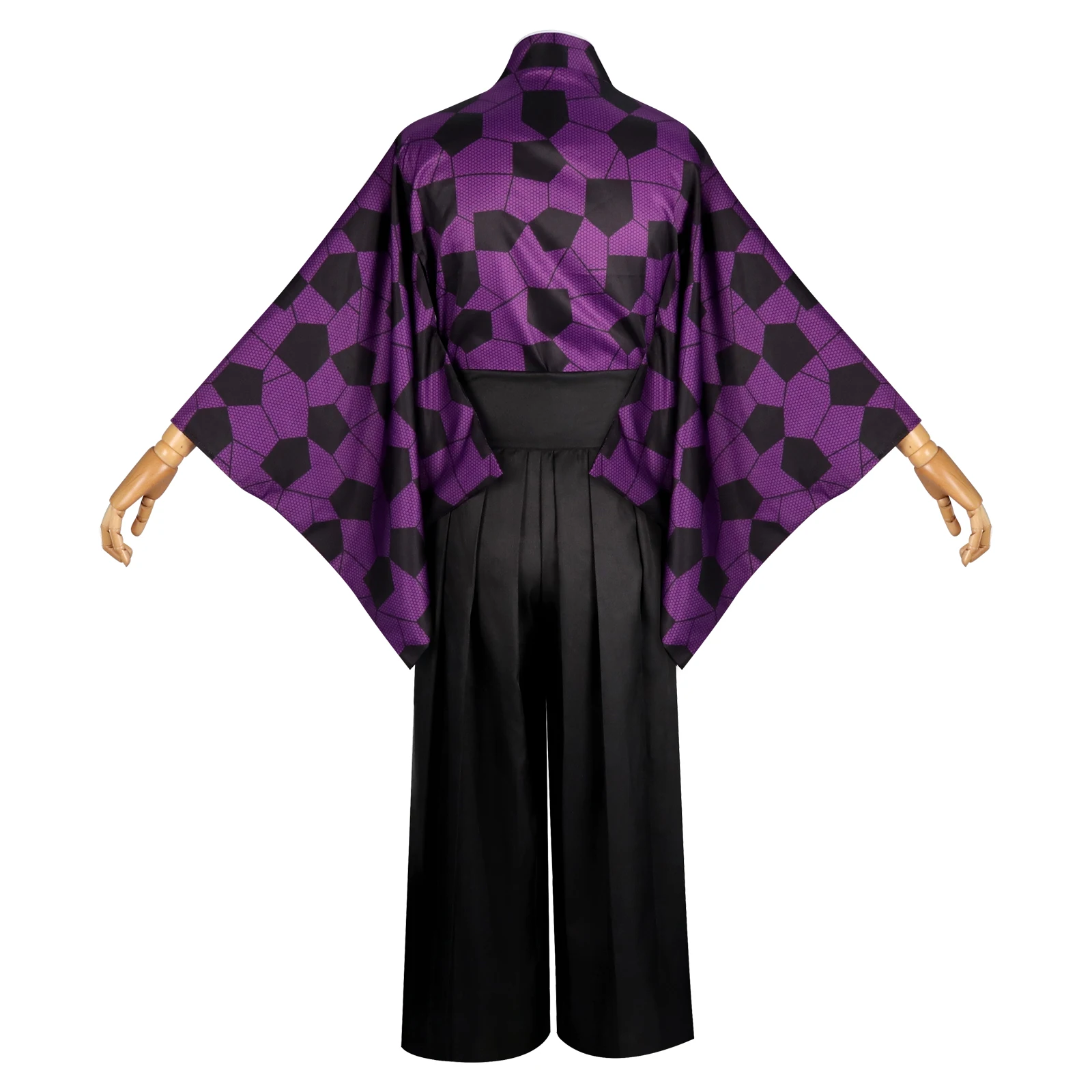 زي أنيمي شيطان القاتل كوكوشيبو للعب الأدوار وزي كيمونو للهالوين