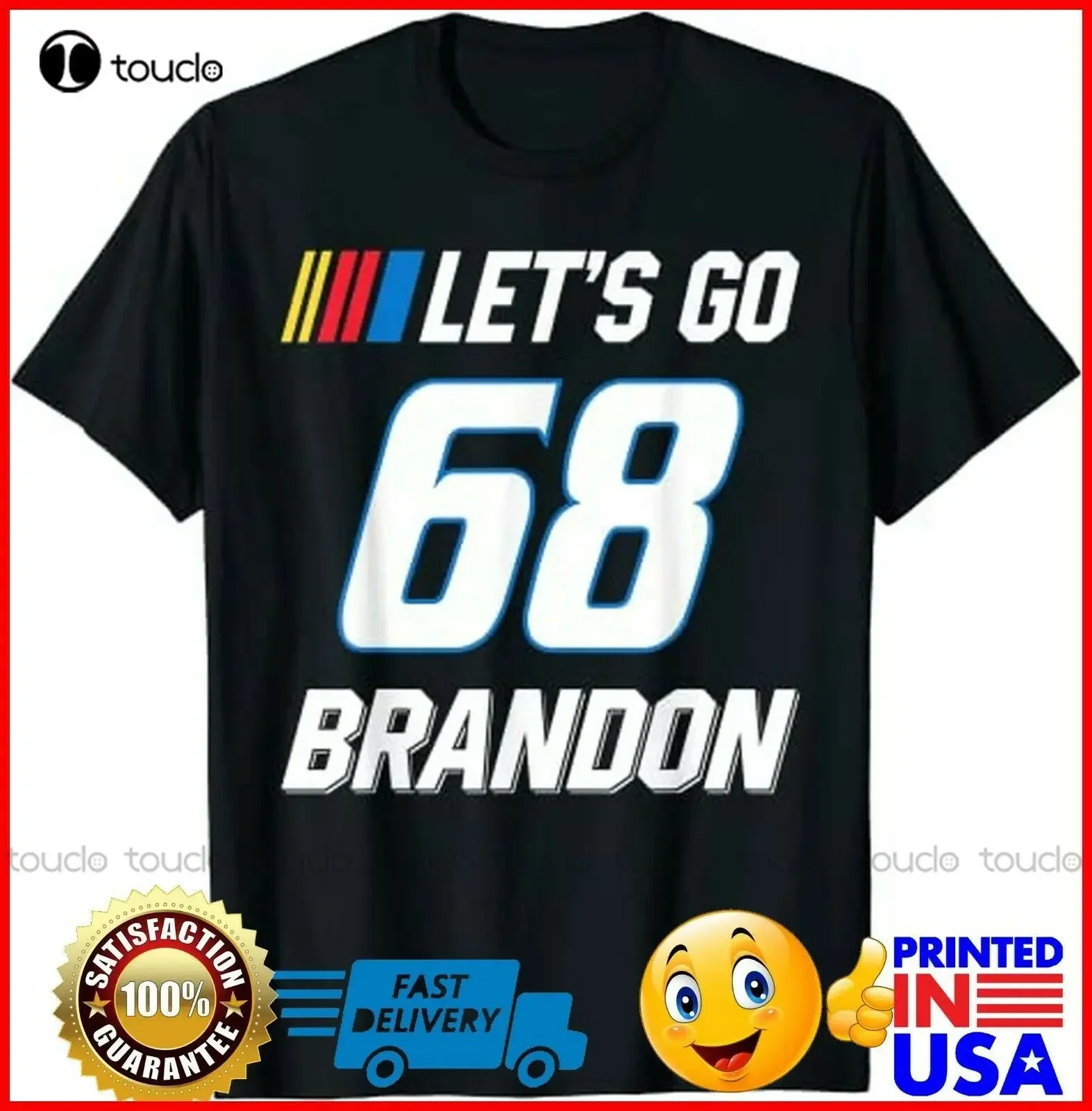 Let'S Go Brandon Joe Biden Chant Impeach Biden Costume T-Shirt Size M-4Xl Black Mens Tshirt Custom Aldult Teen Unisex Xs-5Xl